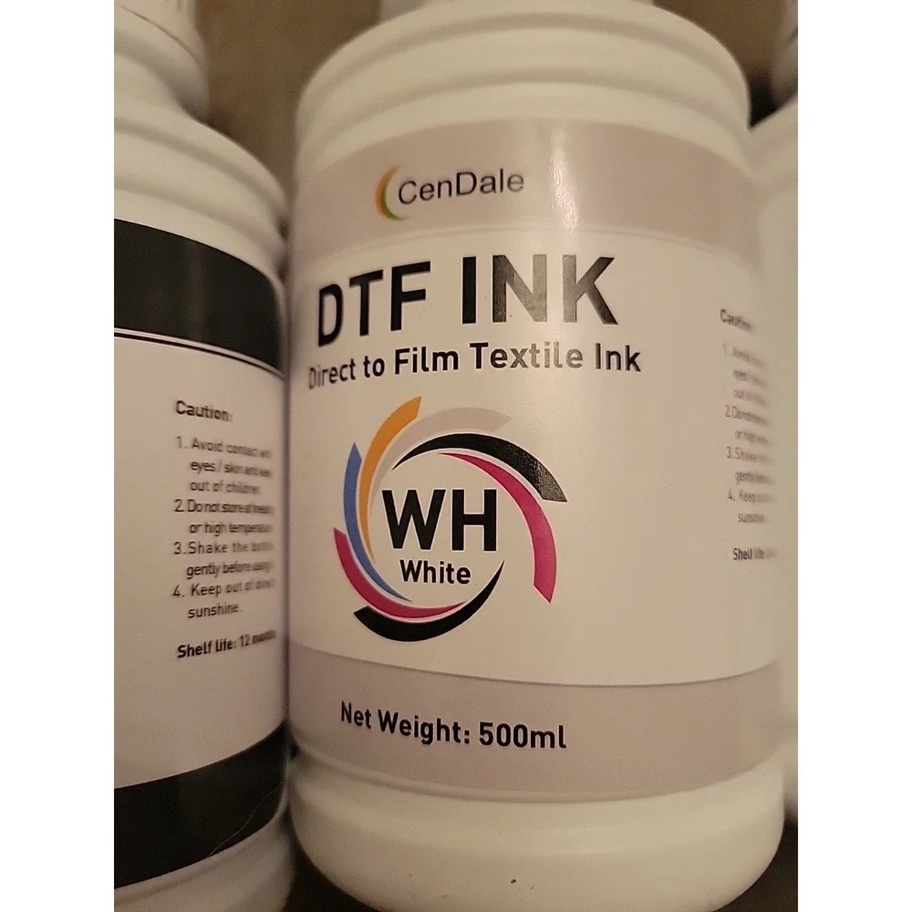 DTF Ink 6pk 500ml Bottles-New In Box-Welacer-compatible Printers Listed